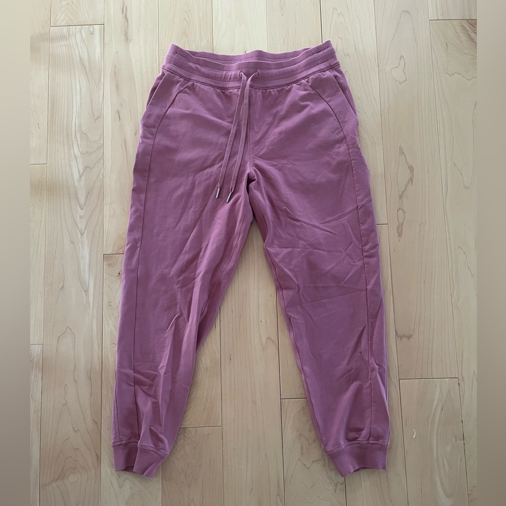 Lululemon Scuba High-Rise French Terry Jogger | Brier Rose Size 10